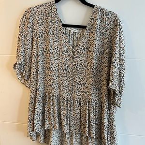 Madewell floral top